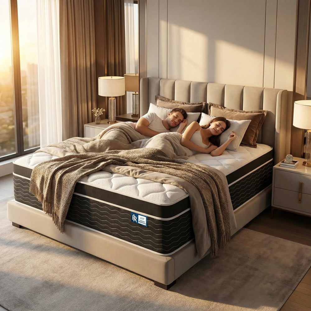 12-Inch California King Hybrid Mattress | Cooling Gel Memory Foam & Pocketed Spring