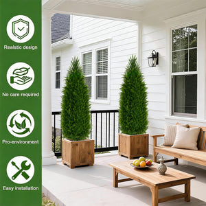 4FT UV-Resistant Artificial Pine Tree
