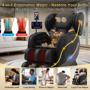 Zero Gravity Full Body Massage Chair Recliner