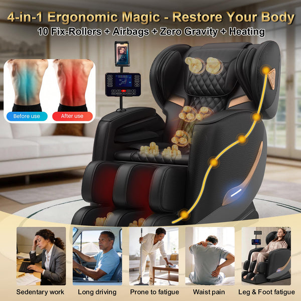 Zero Gravity Full Body Massage Chair Recliner