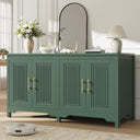 55" Fluted Buffet Cabinet with Storage