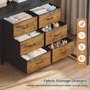 Twin Loft Bed with Desk, Storage & LED Lights