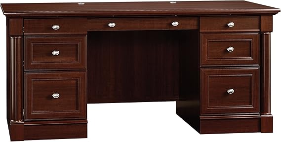 Large Executive Desk with Storage Drawers