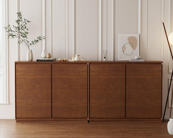 Mid Century Modern Sideboard Buffet Cabinet with 2 Doors