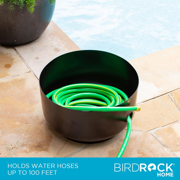 Decorative Garden Hose Holder Pot – Oil Rubbed Bronze