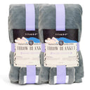 EMF Radiation Shielding Throw Blanket 2-Pack 50" x 60"