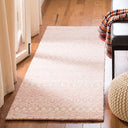 Handmade Wool Runner Rug 2'3" x 7' – Moroccan Boho Geometric