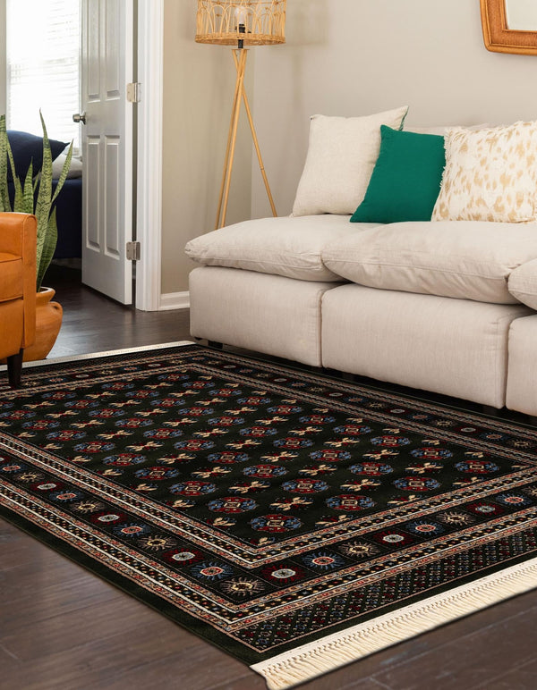 Bokhara Area Rug 3x5 Medium Pile – Polypropylene Indoor Rug