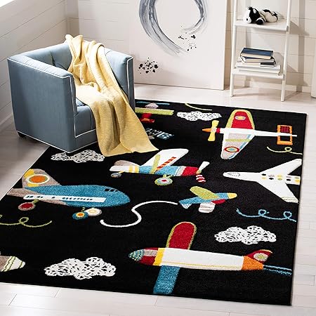 Kids Area Rug – Power Loomed Polypropylene, 4' x 6'