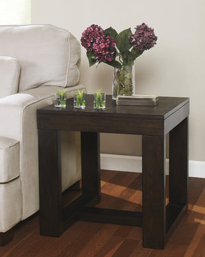 Mid-Century Square End Table