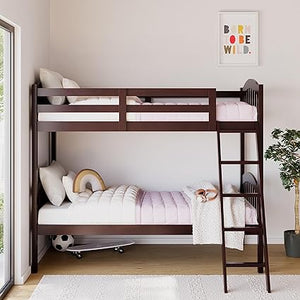 Twin Over Twin Bunk Bed — Convertible, GREENGUARD Gold Certified