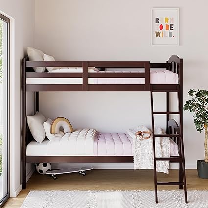 Twin Over Twin Bunk Bed — Convertible, GREENGUARD Gold Certified