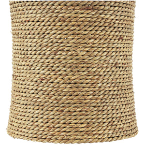 Seagrass Handmade Decorative Vase – Tall Wrapped Centerpiece