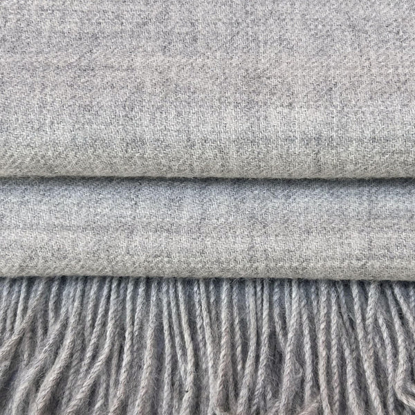 Baby Alpaca Throw Blanket — Handwoven, Lightweight & Breathable
