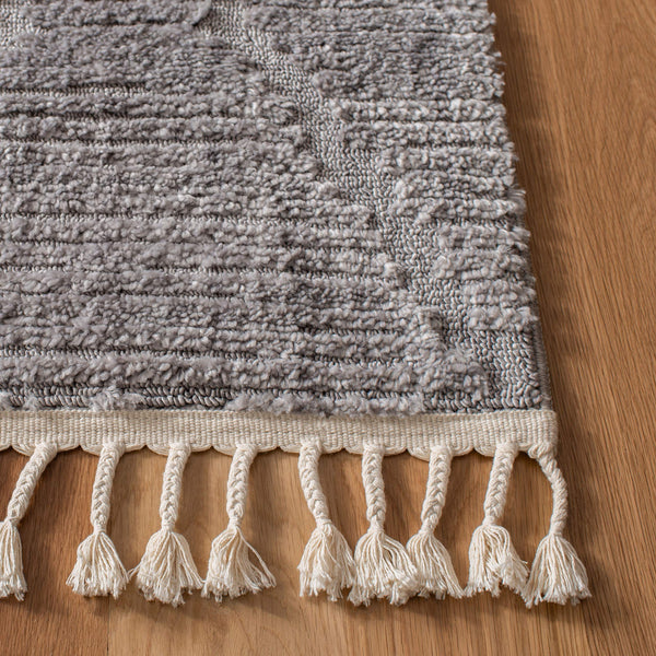 Moroccan Shag Area Rug – Geometric Diamond Trellis Design