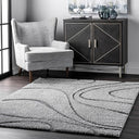 10x14 Modern Shag Area Rug – Abstract Polypropylene Indoor Rug