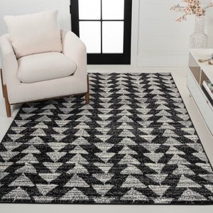 Moroccan Geometric Area Rug — 7'9" x 10' Rectangular
