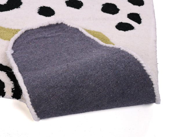 Handmade Tibetan Tiger Wool Area Rug