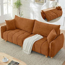 3-Seat Convertible Sleeper Sofa with Storage