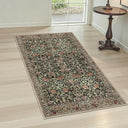 9x12 Abstract Area Rug – Washable, Non-Slip, Low Pile Polyester Carpet