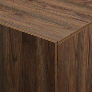 70" 4-Door Sideboard with Adjustable Shelves – Dark Walnut