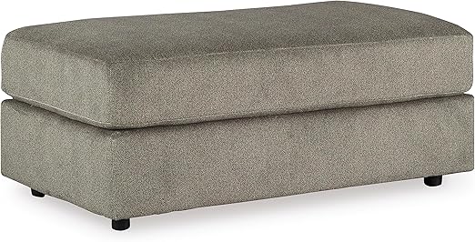 Oversized Chenille Accent Ottoman