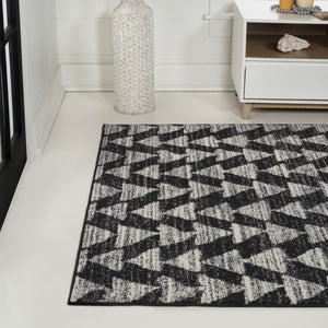 Moroccan Geometric Area Rug — 7'9" x 10' Rectangular