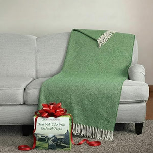 Merino Cashmere Wool Throw Blanket