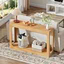 47.2" 2-Tier Console Table with Storage