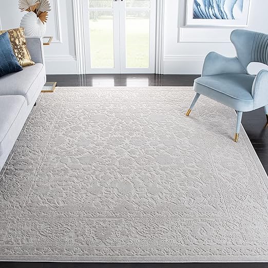 10x14 Rectangular Area Rug – Transitional Boho Style, Polypropylene, Non-Shedding