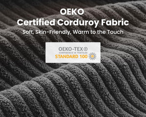 Corduroy Pull-Out Sleeper Sofa Bed