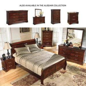2-Drawer Nightstand with Louis Philippe Moulding