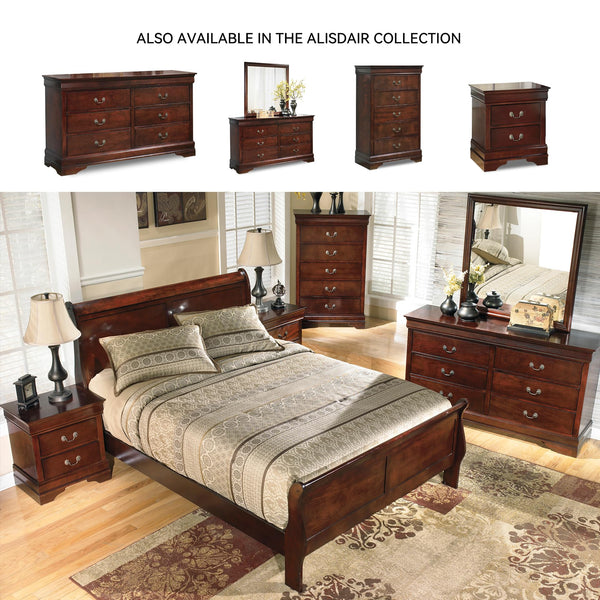 2-Drawer Nightstand with Louis Philippe Moulding