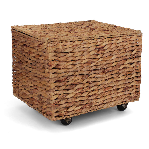 Seagrass Rolling File Cabinet with Wheels