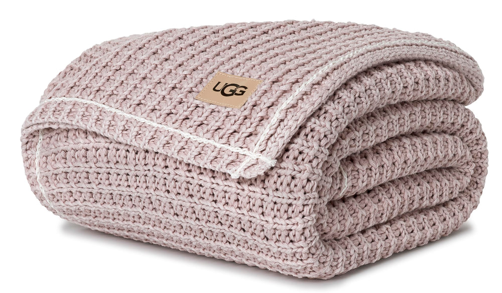 Cotton Waffle Knit Throw Blanket 50x70 Inch