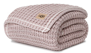 Cotton Waffle Knit Throw Blanket 50x70 Inch