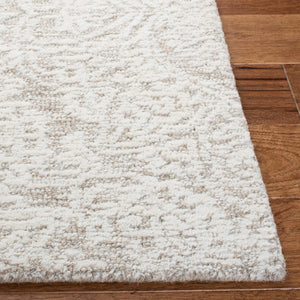 9x12 Hand-Tufted Wool Area Rug – Modern Floral