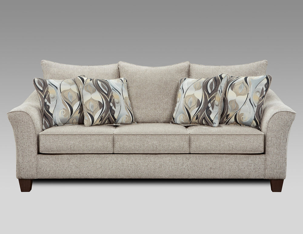 Fabric Sofa and Loveseat Set – Upholstered Living Room Seating