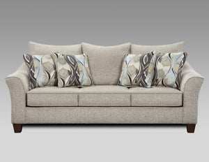 Fabric Sofa and Loveseat Set – Upholstered Living Room Seating