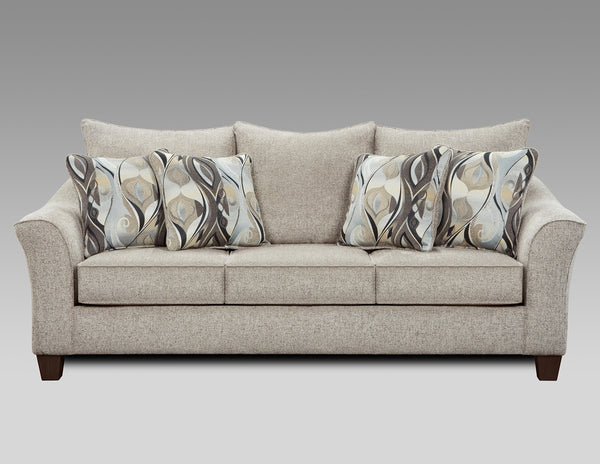 Fabric Sofa and Loveseat Set – Upholstered Living Room Seating