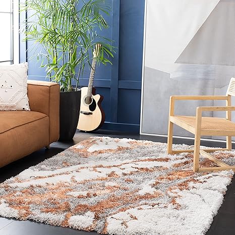 4x6 Shag Area Rug – Non-Shedding Plush Accent Rug
