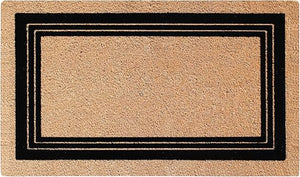 Natural Coir Anti-Shed Doormat with PVC Backing – Multiple Sizes