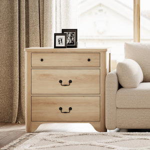 3-Drawer Farmhouse Dresser – Oak