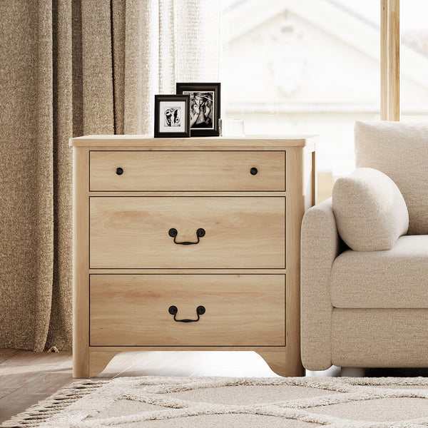 3-Drawer Farmhouse Dresser – Oak