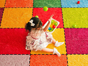 Large Kids Classroom Rug — Multi-Size Educational Area Rug
