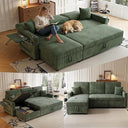 Convertible Sectional Sleeper Sofa with Storage & USB Charging