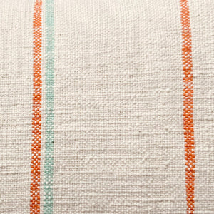 Handwoven Cotton Lumbar Pillow Cover 14x24