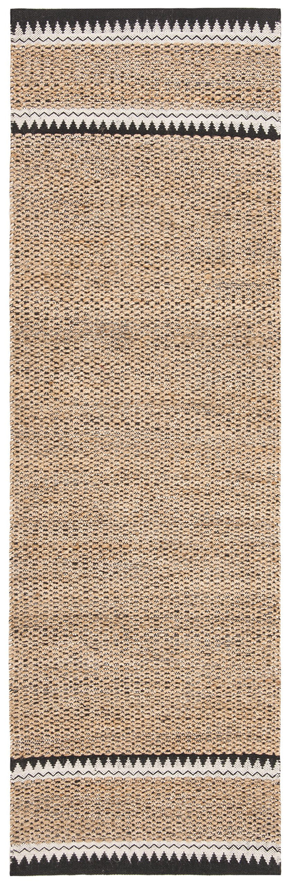 Handmade Jute Runner Rug 2'3" x 10' – Natural Fiber Flat Woven Area Rug