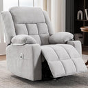 Power Swivel Rocker Recliner Chair with Massage & Heat
