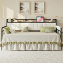 Twin Daybed with Storage Drawers & Charging Station